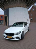 Mercedes-Benz C-Klasse C200 184pk 9G-TRONIC 2019 Wit, Auto's, Mercedes-Benz, 4 cilinders, Wit, 1405 kg, Sedan