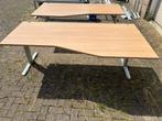 2x Bureau, Ophalen, In hoogte verstelbaar, Gebruikt, Bureau