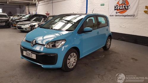 Volkswagen up! 1.0 12V BENZ 999CC 44KW 60PK (bj 2017), Auto diversen, Schadeauto's, Volkswagen, Handgeschakeld, Benzine, Hatchback