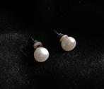 Lieve zoetwater parel oorbelletjes, Sieraden, Tassen en Uiterlijk, Oorbellen, Ophalen of Verzenden, Zo goed als nieuw, Overige materialen