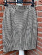 Vintage pied de poule rok Andres XS, Kleding | Dames, Ophalen of Verzenden, Zo goed als nieuw, Maat 34 (XS) of kleiner, Grijs