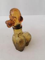 vintage Italiaans empoli glazen decanter  poedel hondje igst, Verzenden