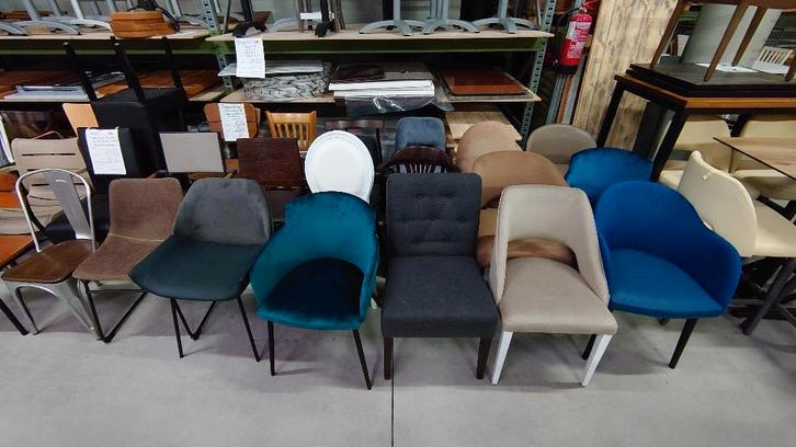 Unieke Partij Stoelen! Top prijs, eenmalig op = op., Huis en Inrichting, Stoelen, Nieuw, Vijf, Zes of meer stoelen, Hout, Kunststof