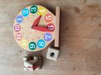 Houten kinderklok vintage, Kinderen en Baby's, Speelgoed | Babyspeelgoed, Ophalen, Gebruikt