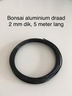 2 mm bonsai aluminium draad 5 meter, Tuin en Terras, Gaas en Draad, Ophalen of Verzenden, Nieuw, Minder dan 10 meter