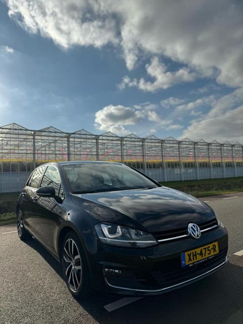 Volkswagen Golf 1.6 TDI 77KW DSG 2015 Zwart, Auto's, Volkswagen, Particulier, Golf, ABS, Adaptieve lichten, Adaptive Cruise Control