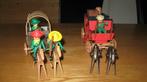 Playmobil huifkar 3243 + koets 3422. { vintage }, Ophalen of Verzenden, Gebruikt, Los playmobil