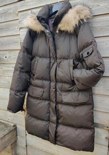 Bruine,nieuwe CINQUE dons parka mt 42 beschikbaar voor biedingen
