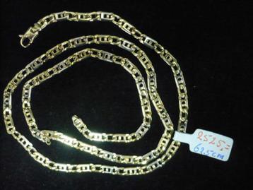 18 karaat gouden mooie  ketting model rolex 26.6 gr. 62,5 cm beschikbaar voor biedingen