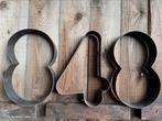 Brocante uitsteekvormen cijfe rs, Ophalen of Verzenden