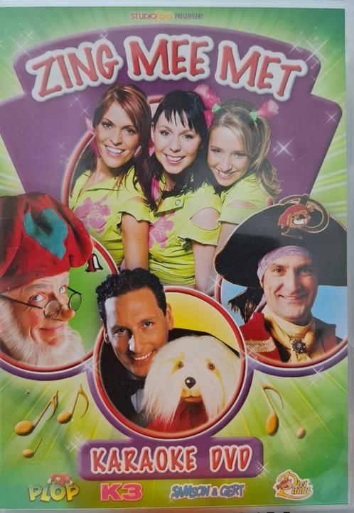 Zing mee met Plop K3 Samson en Gert Piet Piraat karaoke dvd, Cd's en Dvd's, Dvd's | Kinderen en Jeugd, Zo goed als nieuw, Film