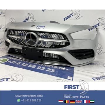 W118 C118 X118 AMG VOORBUMPER ZILVER GRIJS COMPLEET + DIAMON beschikbaar voor biedingen