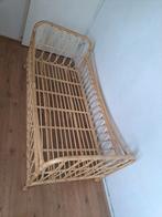 Leo & Moon rotan peuterbed, Kinderen en Baby's, Ophalen, Gebruikt, 70 tot 85 cm, 140 tot 160 cm