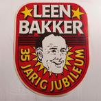 Leuke oude sticker.  LEEN BAKKER., Ophalen of Verzenden, Zo goed als nieuw, Overige typen