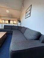Henders & Hazel antraciete hoekbank, Huis en Inrichting, Banken | Bankstellen, Ophalen, 250 tot 300 cm, Hoekbank, 75 tot 100 cm