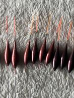 adv 361 / NIEUW set 14 dobbers MILO 0,60gr, Watersport en Boten, Hengelsport | Witvissen, Ophalen of Verzenden, Nieuw, Dobber of Lood