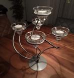 Kandelaar, Ophalen of Verzenden, Zo goed als nieuw, Metaal, 25 tot 50 cm
