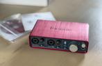Focusrite Scarlett 2i2 USB Audio interface - 2nd Gen, Computers en Software, Geluidskaarten, Ophalen of Verzenden, Gebruikt, Extern