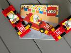 Vintage LEGO set 1612 – 2 raceauto's + minifiguren, Ophalen of Verzenden, Gebruikt, Complete set, Lego