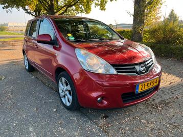Nissan Note 1.6 16V 2009 Rood - Airco - APK sept 26 beschikbaar voor biedingen
