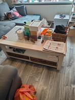 Witte salon tafel, Huis en Inrichting, Tafels | Salontafels, Ophalen, Minder dan 50 cm, Gebruikt, Minder dan 50 cm