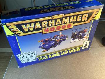 1x Space Marine, Land Speeder [1994] beschikbaar voor biedingen
