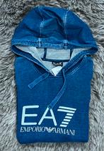 EA7 Emporio Armani hoodie trui blauw - Maat XS, Kleding | Dames, Truien en Vesten, Armani, Blauw, Ophalen of Verzenden, Zo goed als nieuw