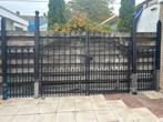 Sierpoort hekwerk, Tuin en Terras, Ophalen, Met poort, Gebruikt, Sierhekwerk