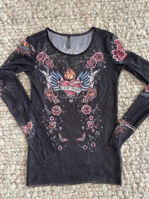 Kastopruiming ...... Stradivarius tattoo art top maat S, Kleding | Dames, Tops, Gedragen, Maat 36 (S), Lange mouw, Verzenden
