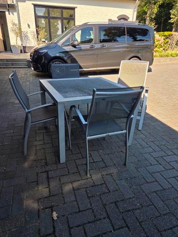 Bellagio Tuinset - Aluminium - 4 Zitplaatsen beschikbaar voor biedingen