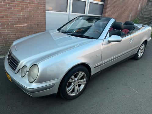 Mercedes-Benz CLK 200 AUT “99 Grijs Hard-Top, Auto's, Mercedes-Benz, Particulier, CLK, ABS, Airbags, Airconditioning, Boordcomputer