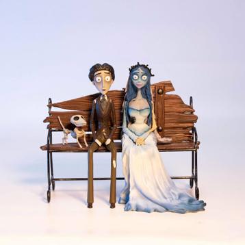 Corpse Bride PVC Statue Zero Time to Rest Victor & Emily beschikbaar voor biedingen