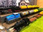 Märklin 3 loc's met 12 wagons, Wisselstroom, Verzenden, Analoog, Märklin