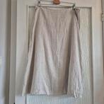 Esprit | midi-skirt | A-line | cotton | 44 | XXL, Beige, Maat 42/44 (L), Ophalen of Verzenden, Zo goed als nieuw