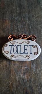 Toilet bordje sober, Ophalen of Verzenden, Zo goed als nieuw