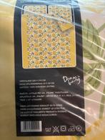 Nieuw Katoen Satijn Dekbedovertrek 220x210 + sloop, Ophalen of Verzenden, Geel, Dekbedovertrek, Nieuw