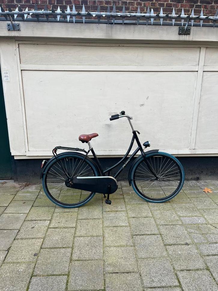 Omafiets zwart 53cm, Fietsen en Brommers, Fietsen | Dames | Damesfietsen, Overige merken, Ophalen of Verzenden
