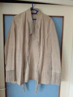 Suede jas, Ophalen, Gedragen, Maat 38/40 (M), Bruin