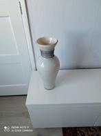 Zwaare glas vaas met zwarte strepen 48 cm, Glas, Ophalen of Verzenden