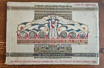 Herinneringsalbum Eerste Nederlandsche Jaarbeurs 1917 beschikbaar voor biedingen