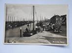 Bruinisse Bru de vissershaven vol met schepen oud Bruinisse, Verzamelen, Ansichtkaarten | Nederland, Verzenden, 1920 tot 1940