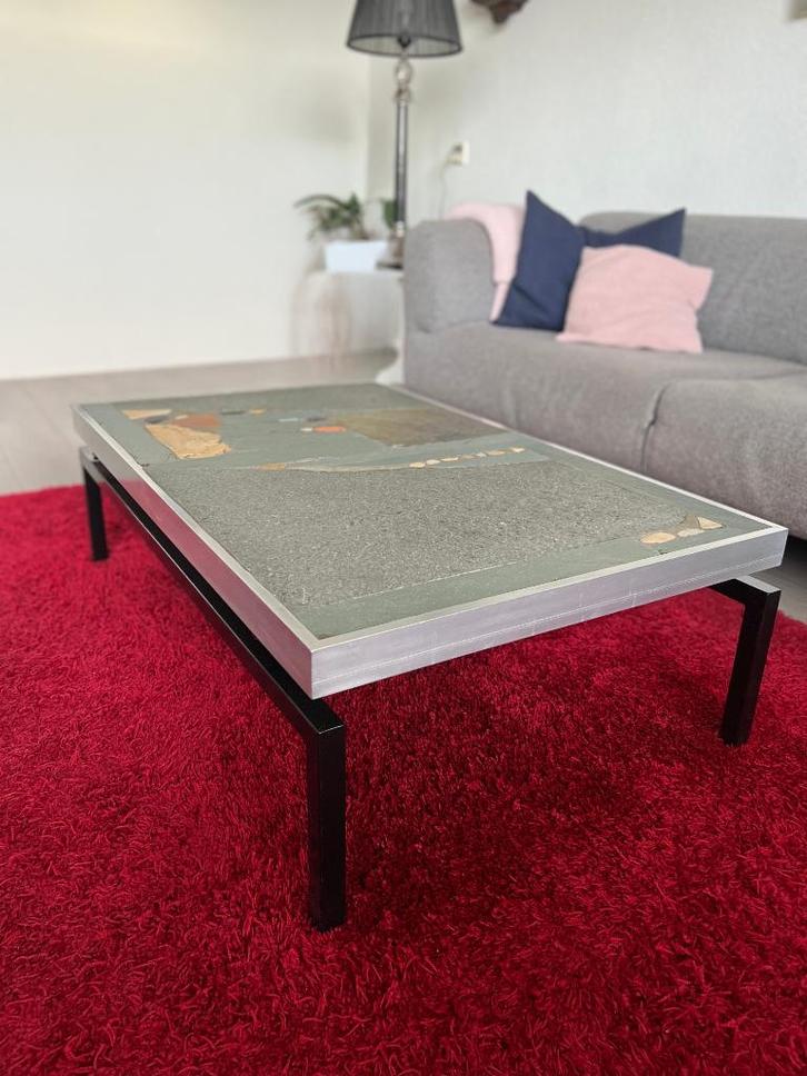 Paul Kingma Koffietafel – Origineel Ontwerp Uit 1969, Huis en Inrichting, Tafels | Salontafels, Gebruikt, Minder dan 50 cm, 50 tot 100 cm