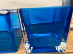 3 turquoise bakken met heldere Overlay, 10x 9,8x9,5 cm, Ophalen of Verzenden