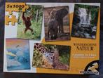 Puzzel White Horse Wonderschone natuur 5000 stukjes 5 x 1000, Ophalen of Verzenden, Meer dan 1500 stukjes, Zo goed als nieuw, Legpuzzel
