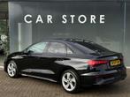 Audi A3 Limousine 35 TFSI 150PK S Line Virtual|Matrix|Sports, Auto's, Audi, 65 €/maand, 4 cilinders, 150 pk, Zwart