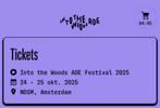 4x ITTW ADE vrijdagkaarten, Tickets en Kaartjes, Drie personen of meer, Meerdaags