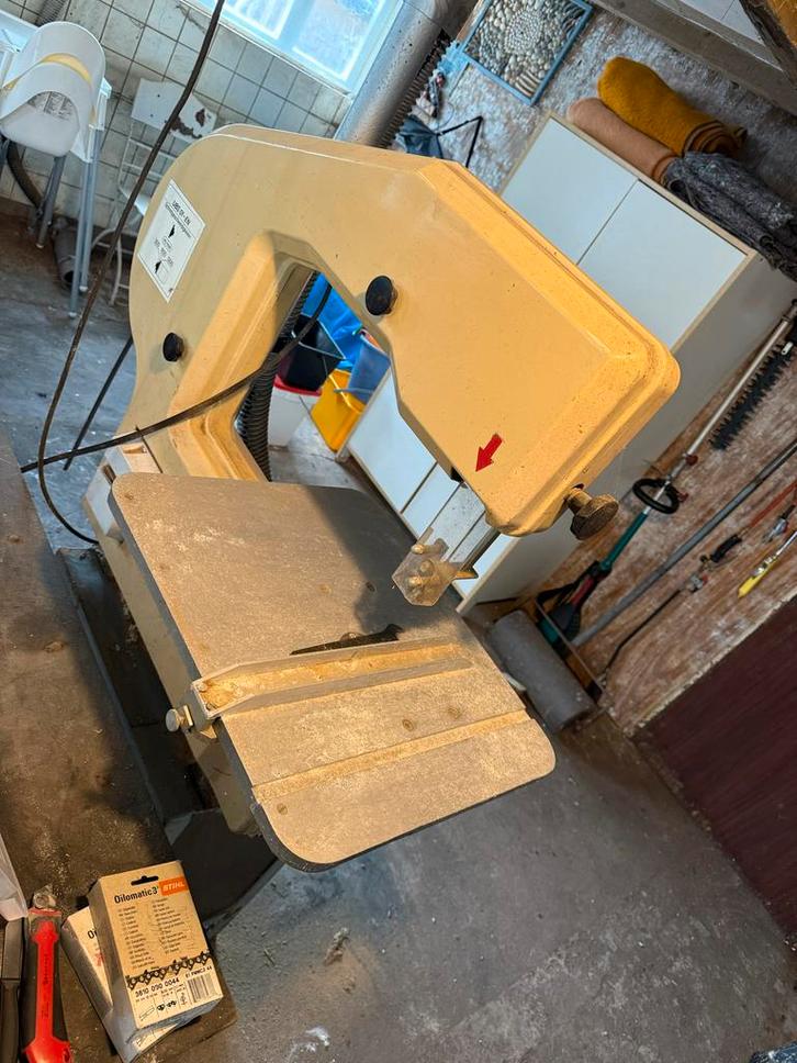 Lintzaagmachine VEB Lokomotivbau - Duits Degelijk, Zakelijke goederen, Machines en Bouw | Houtbewerking, Ophalen