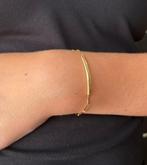 Close for ever 18k gouden plaat dames armband, Voordeelsieraden, Verzenden, Zo goed als nieuw, Met edelsteen