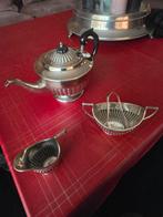 Verzilverd theeservies set, Ophalen, Zilver