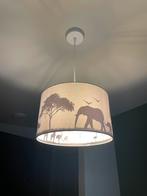 Grijze dieren safari lamp, Ophalen, Zo goed als nieuw, Rond